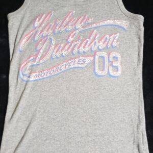 Harley-Davidson Gray Tank Top for Women